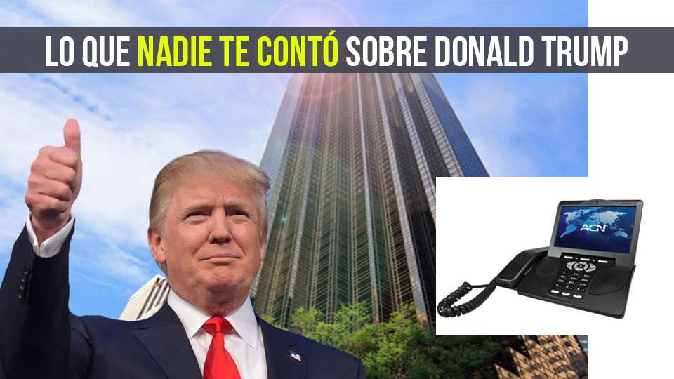 Un ejemplo de un titular que levanta curiosidad: Lo que nadie te contó sobre Donald Trump